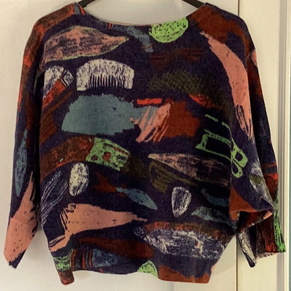 Charlotte Linton Zoologist design Sweater sold at Anthropologie